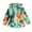 Green, variant on Bysome Coat For Girls Lightweight Jacket For Kids Girls'Print Jacket Green 1-2 Years