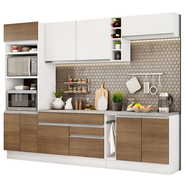 Cocina Integral Completa Modular Madesa Vicenza 290cm BRB