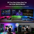 thumbnail image 4 of SuoKom Smart Bluetooth Bar, Rgb Smart Led, Music Mode Synchronous Color Change, Colorful Decorative for Entertainment, Tv, Room Decoration, 4 of 9