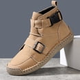 thumbnail image 7 of KANG Fashion Couples Matching Sneakers for Women & Men, Spring Summer Plus Size Leather Upper Shoes, Hand-Stitched Casual Comfort Athletic Training Fitness Shoes Black 42, 7 of 7