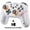 Cream White (Bluetooth) + Receiver (360 Mode), variant on Nintendo Switch 2 Pro Wireless Controller with Hall Effect Joysticks & Motion Control - Bluetooth Gamepad with Programmable Macros, Dual Vibration for Switch/PC/Steam/Android/iOS