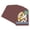 Maroon Red, variant on Deep Red Picture Frame Mat for 9x11 Frames - Oval Opening for 7x9 Photos - 1 Mat
