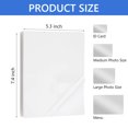 thumbnail image 6 of Tripumer 100 Pcs  5.3 x 7.4 inch Clear Thermal Laminating Sheets Standard Pouch Type for Photo Protection, 6 of 7