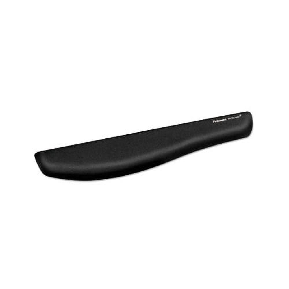 PlushTouch Keyboard Wrist Rest Foam, Black, 18 1/8 x 3-3/16