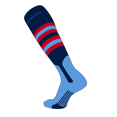 thumbnail image 1 of TCK Elite Baseball Knee High Stirrup Socks (I, 7in) Navy, Red, Baby Blue, Baby Blue (M), 1 of 1