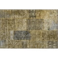 thumbnail image 2 of Addison Rugs Mayfield Washable Transitional Patchwork Brown Rectangle Rug, 1'8" x 2'6", 2 of 5