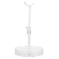 thumbnail image 4 of CRILSTYLEO Doll Holder Acrylic Transparent Rotating Display for Doll Collectors 1Pcs, 4 of 8