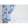 thumbnail image 5 of Richard Leeds International Womens Lilo and Stitch Hooded Pajama Lounger Sleep & Lounge Dress - Super Soft Plushy Cozy & Warm Hoodie Loungewear Pajamas Dresses for Women, Blue Medium, 5 of 7