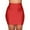 Red, variant on USSUMA Women'S Skirts Midi Skirt Solid Color High Waist Slim High-Elastic Mid-Calf Skirt Elegant Dresses Lightweight Dresses School Tax Free Weekend Black Skirt for Women Mesh L