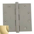thumbnail image 2 of Baldwin 1045.I 4-1/2" Wide Plain Bearing Square Corner Mortise Door Hinge From The Estate, 2 of 3