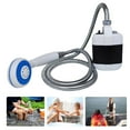 lianhanyi Portable Shower Camping Shower Outdoor Camp Electric