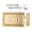 Brass, variant on Renovators Supply Victorian Steel Rim Door Lock 4 in x 6 1/8 in Brass Plated Steel Door Lock Hardware