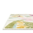 thumbnail image 4 of Rugs.com Bloom Collection Rug – 9' x 12' White Medium-Pile Rug Perfect For Living Rooms, Large Dining Rooms, Open Floorplans, 4 of 6