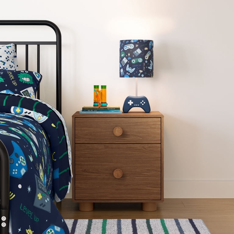 Mainstays Kids 16.5" Dark Blue Gamer Table Lamp, Glow-in-Dark photo 2