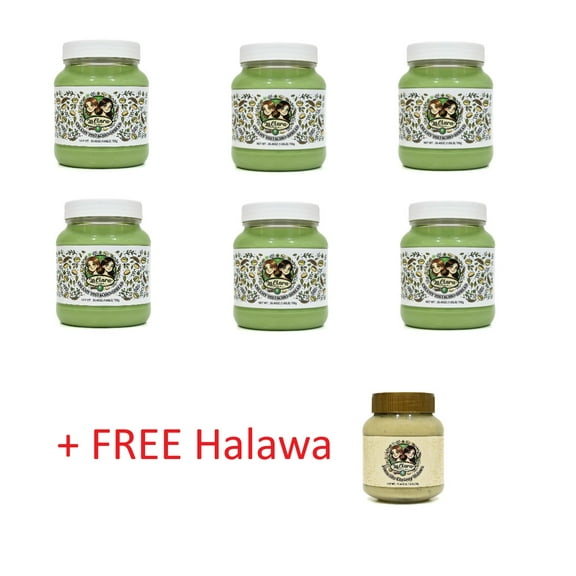 6 x Creamy Pistachio Spread (750)   1 Free Halawa Pistachio Spread (330g)
