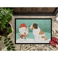 thumbnail image 3 of Saint Bernard Snowman Christmas Door Mat, 3 of 4