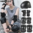 NESPIO Inner Sen Roller Skate Protective Gear Helmet Set Combination