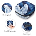 thumbnail image 3 of Polar Bear Mini Plush Sanitary Napkin Pouch - Makeup Bag, Period Bags for School, Small Travel Toiletry Bag for Women - 4.7x6.6x6.6 in, 3 of 6