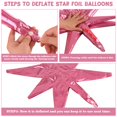 thumbnail image 3 of Lámina de aluminio Star Balloons Wrbin, 8 unidades, color rosa, 69/56 cm, 3 of 7
