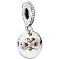 thumbnail image 2 of PANDORA Heart of Infinity Dangle Charm - 796200CZ, 2 of 2