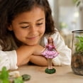 thumbnail image 7 of Garden Figurines Miniature Resin Fairies Statues Ornaments for Garden Terrarium Pot Yard Decor Indoor Outdoor Home Party Gift Fairy Garden Decor, 7 of 7