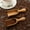 B, variant on Homesteed Wooden Measuring Spoons Set For Jars Coffee Spices Sugar Multipurpose Scoops Rustic Kitchen And Household Tools