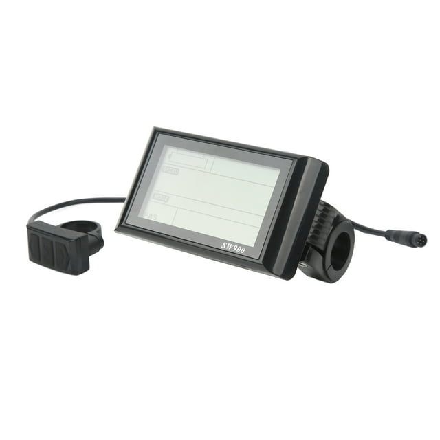 Electric Bicycle LCD Display, Electric Scooter SW900 LCD Display Meter With Waterproof Connector Bicycle LCD Display