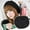 Black, variant on Elegant Ladies Wool Beret Knit Hat for Autumn Winter Season Warm Soft Comfortable Fashion Headwear Accessory