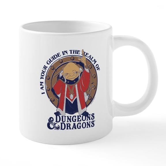 CafePress - Dungeons And Dragons Master - 20 Oz White Ceramic Mega Mug