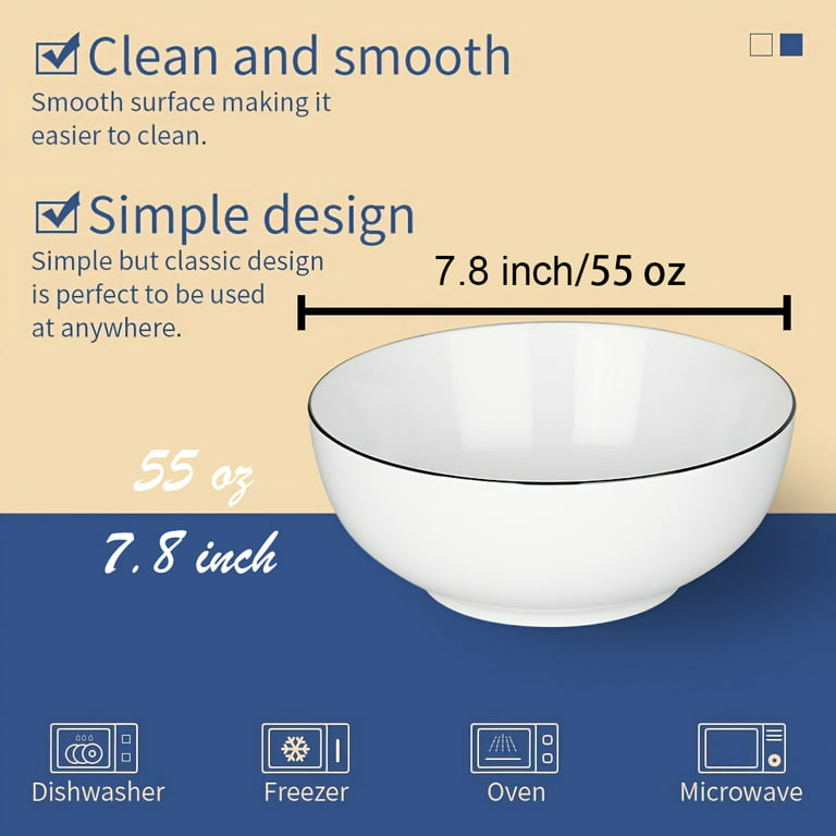 Set of 3 Bowls with Lids - Microwave, Freezer, and Fridge Safe Nesting Mixing Bowls - Eco-Conscious Kitchen Essentials by Classic Cuisine (Beige)