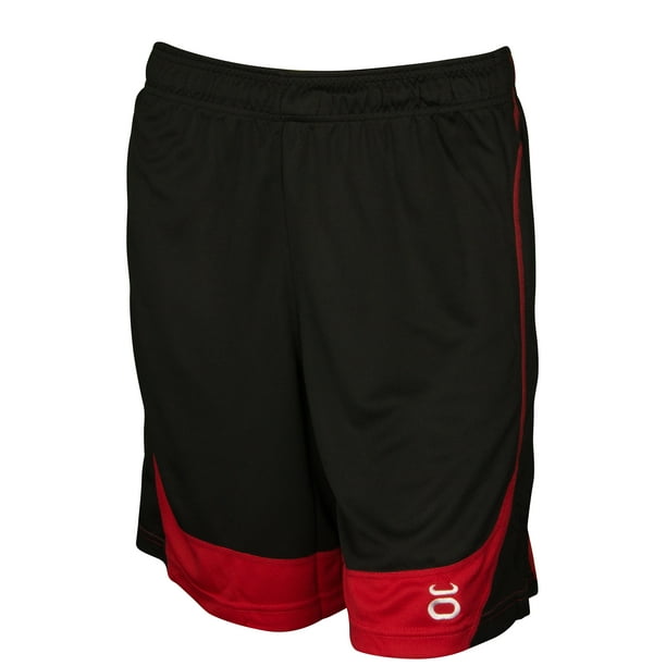 Download Jaco - Jaco Mens Mock Mesh Training Shorts - Black/Red ...
