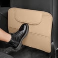 thumbnail image 6 of Front Seat Back Protectors - Leather Anti-Kick Mats for Car Rear Seats, Waterproof Cover to Prevent Dirt & Scratches, Easy Install Car Interior Accessories with Storage Bag, 6 of 8