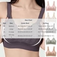 thumbnail image 4 of DDAPJ pyju Womens Seamless T-Shirt Bras Wireless Comfy Everyday Bra Scalloped V-Neck Lace Bralette Full Coverage Push Up Bras Black L, 4 of 7