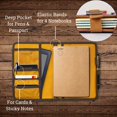 thumbnail image 2 of Funda para agenda LOCHBY Field Journal, tamaño A5, de lona resistente al agua, 2 of 9
