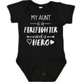 thumbnail image 3 of Inktastic My Aunt is a Firefighter and a Hero Boys or Girls Baby Bodysuit, 3 of 5