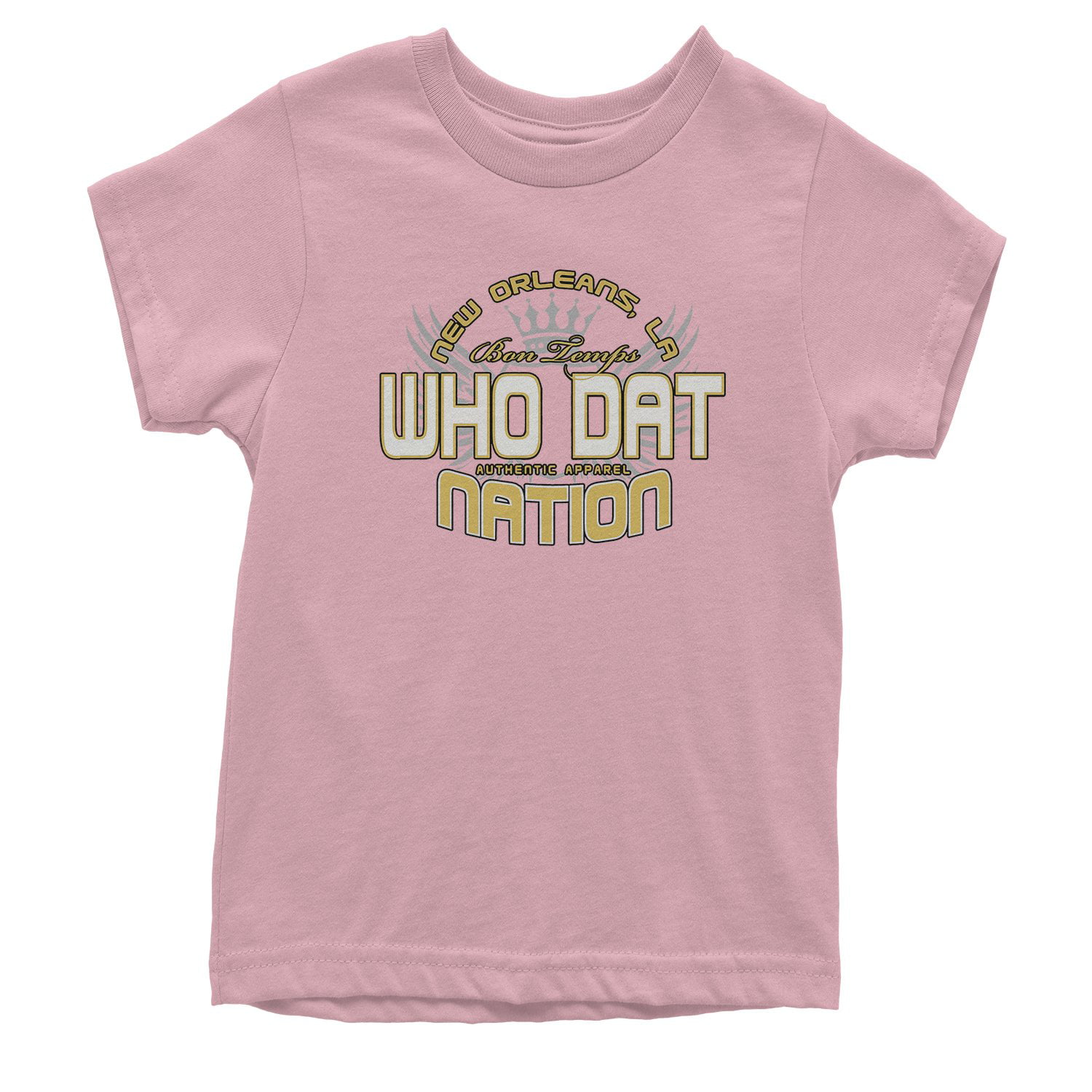 Expression Tees Bottle Cap Who Dat New Orleans Youth-Sized Hoodie 