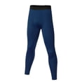 thumbnail image 2 of LIJCC Boys Sports Leggings Spring Summer Autumn High Elastic Training Gym Quick Drying Pants Activewear Leggings(Navy,9-10 Years), 2 of 6