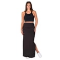 thumbnail image 6 of Womens Side Slit Maxi Skirt, 6 of 10