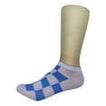 thumbnail image 4 of Wonder Nation, Girls Checker No-Show Socks, 1-Pack, Sizes S-L, 4 of 6