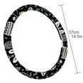 thumbnail image 4 of Easter 14.5 Inch Printing PVC Leather Car Wheel Cover Steering Wheel Cover Auto Accessories, 4 of 6