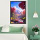thumbnail image 5 of Pintura de diamante 5D DIY taladro redondo completo montañas campos flores decoración 40x60cm, 5 of 9