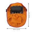 thumbnail image 3 of SHISUYAN Leather Welding Hood Welding Helmet Mask With Lens Adjustable Welding Helmet, 3 of 9