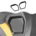 thumbnail image 3 of Tail Box Speaker Cover for 2021-2024 Rear Trunk Speaker Audio Trim Interior Accessories Carbon Fiber, 3 of 5