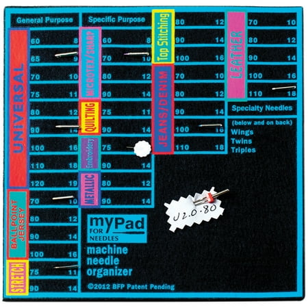 Blue Feather myPad For Needles Machine Needle Organizer
