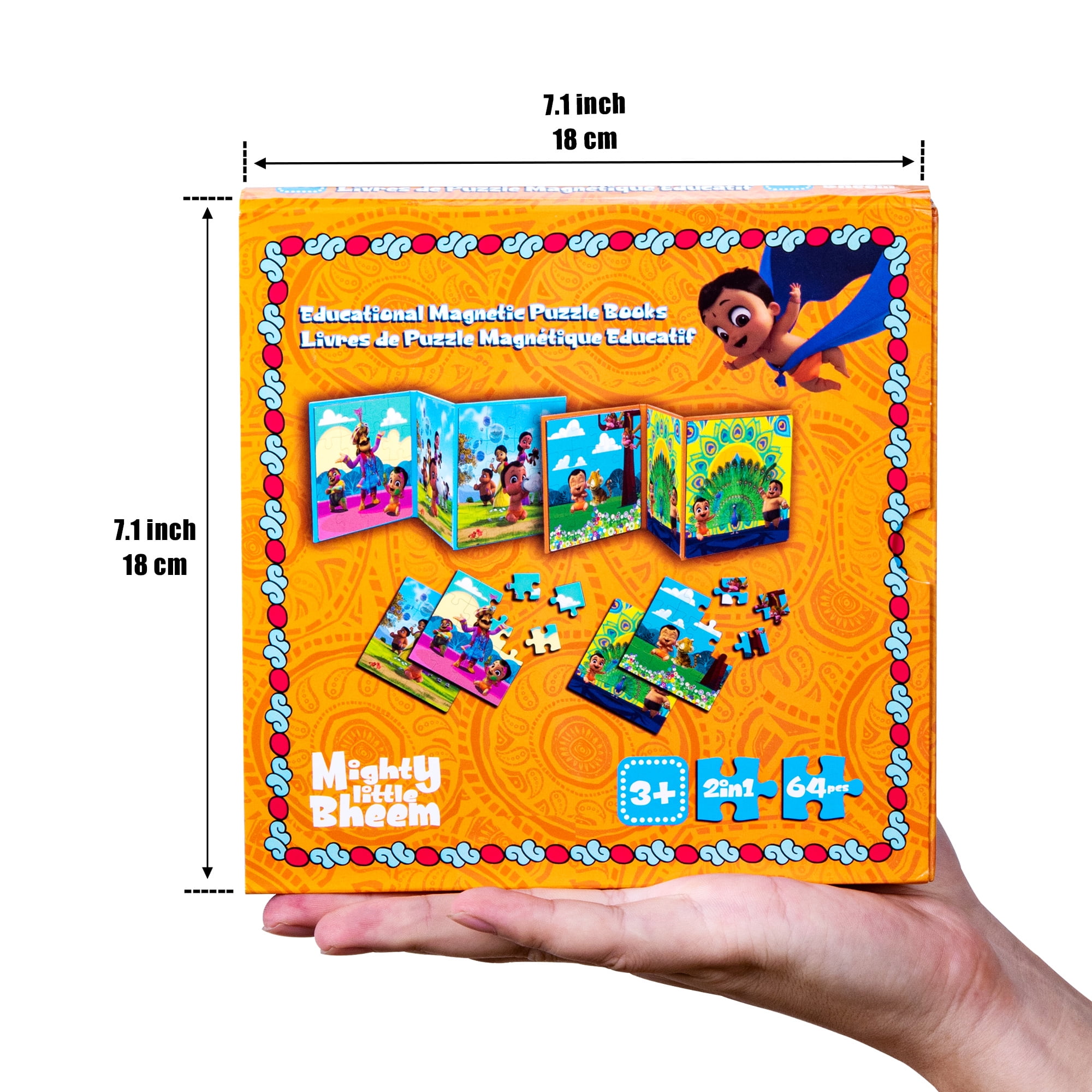 Mighty Little Bheem- Magnetic Puzzle- 2 Pack