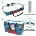 thumbnail image 4 of Christmas sled Large Capacity Foldable Oxford Cloth Cube Organizer with Reusable Laundry Basket, Storage Bag, and Laundry Organizer, 4 of 7