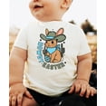thumbnail image 3 of Howdy Easter Western Graphic Shirt for Boys Spring Desert Easter Rabbit Tee Natural Shirt 3T, 3 of 5