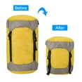 thumbnail image 4 of Unique Bargains Sac de Compression, 14L Taille m Sac de Couchage Imperméable Jaune, 4 of 7