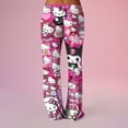 thumbnail image 5 of Anime Pajamas Pants Women Cartoon Family Christmas Pajama Pants Kawaii Flannel Pajama Pants, 5 of 5