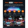 thumbnail image 5 of Vantrue 2.7K Dual Dash Cam, STARVIS 2 HDR, 1440P 60FPS, GPS, Voice Control, 24/7 Parking, 512GB Max, 5 of 9